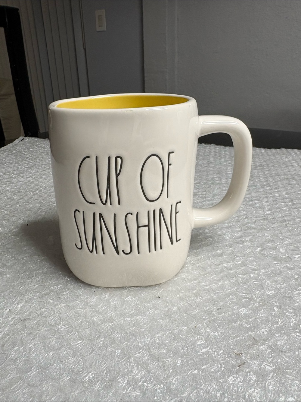Rae Dunn "Cup of Sunshine" ceramic mug